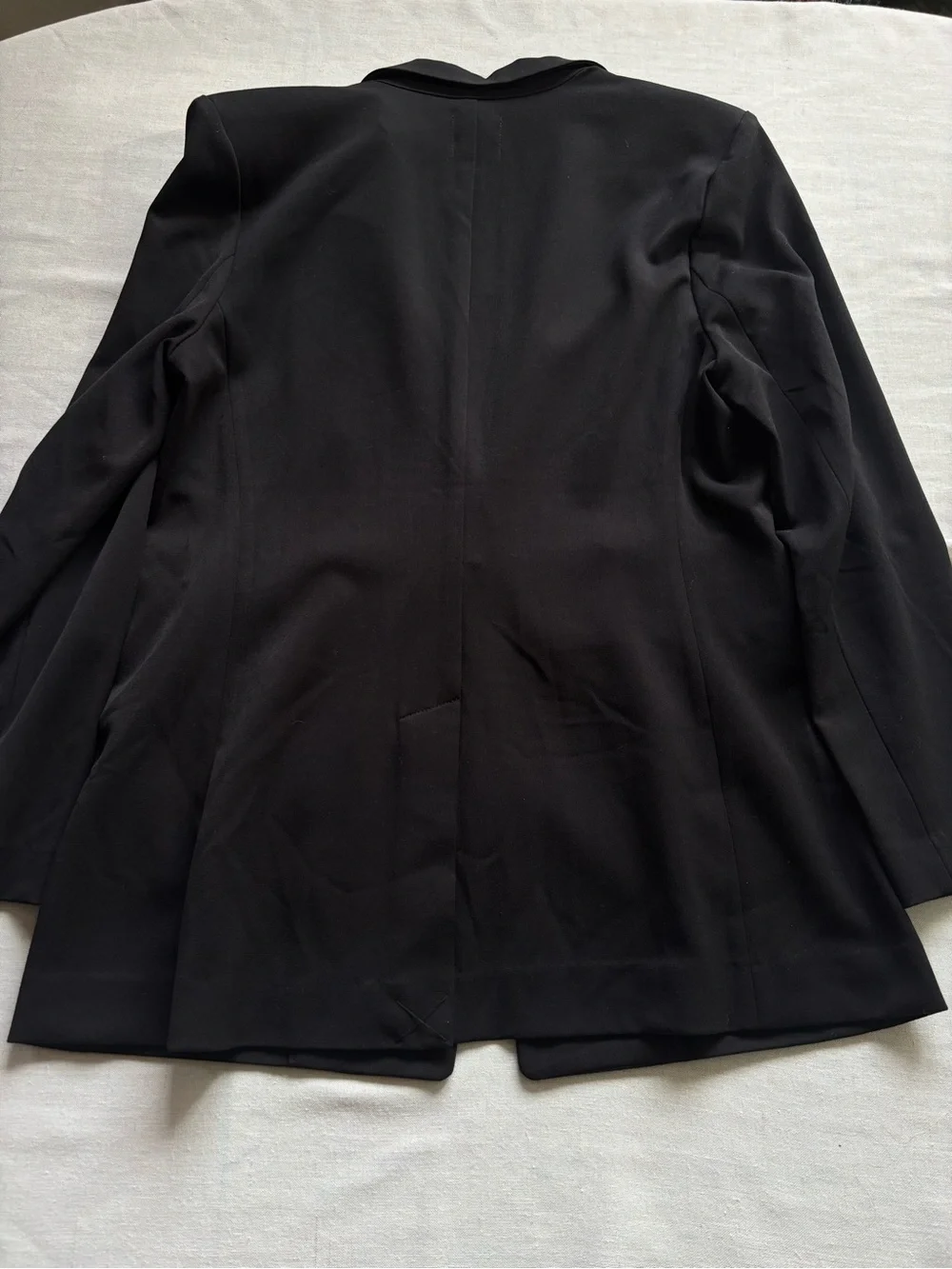 NWT NIC+ZOE The Avenue Blazer Black Tailored Stretch Jacket Size 12